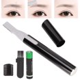 thumbnail image 4 of Electric Eyebrow Remover, Washable Electric Eyebrow Trimmer Prevent Skin Scratch  For Hand For Home Use Black, 4 of 8