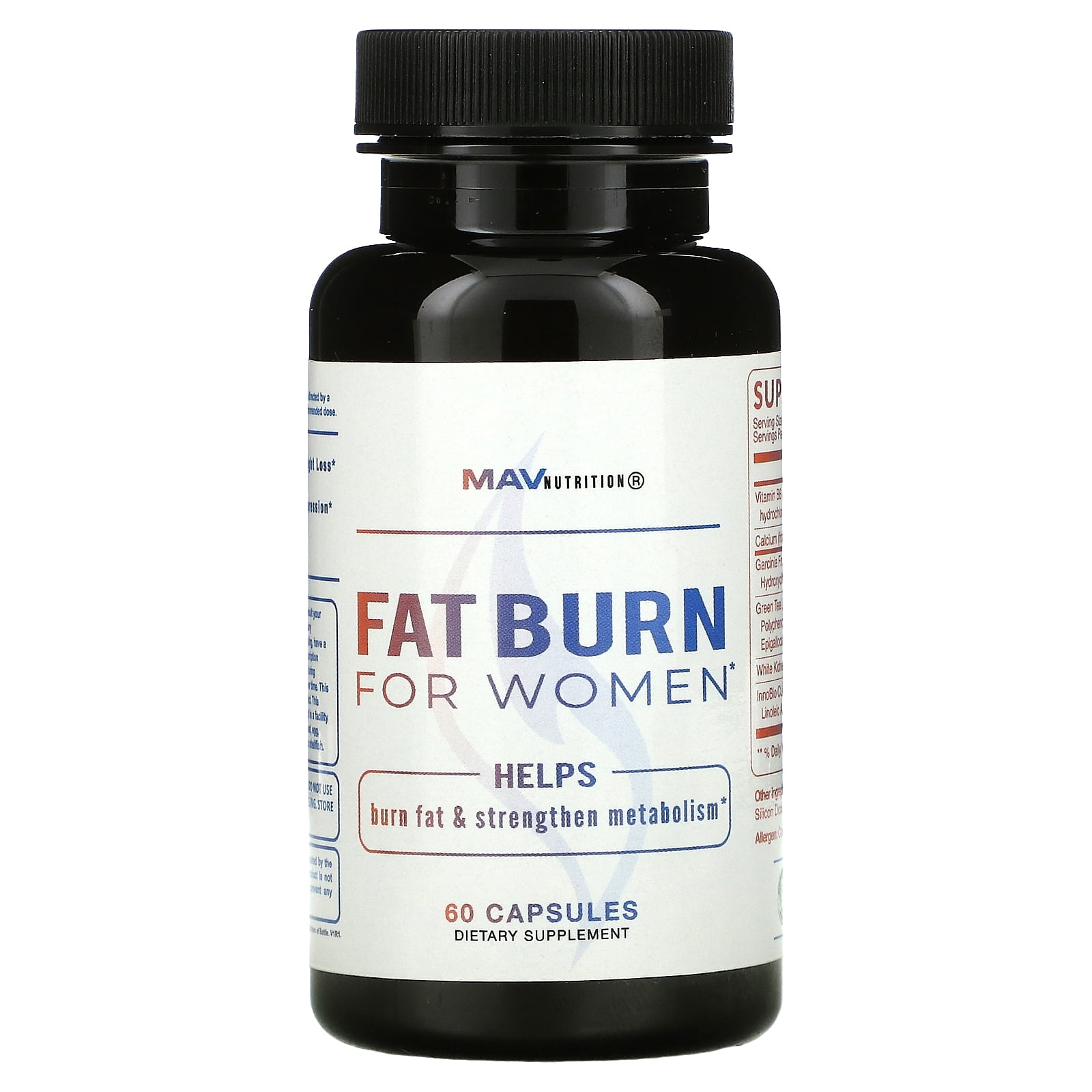 Fat Burn For Women,  60 Capsules, MAV Nutrition