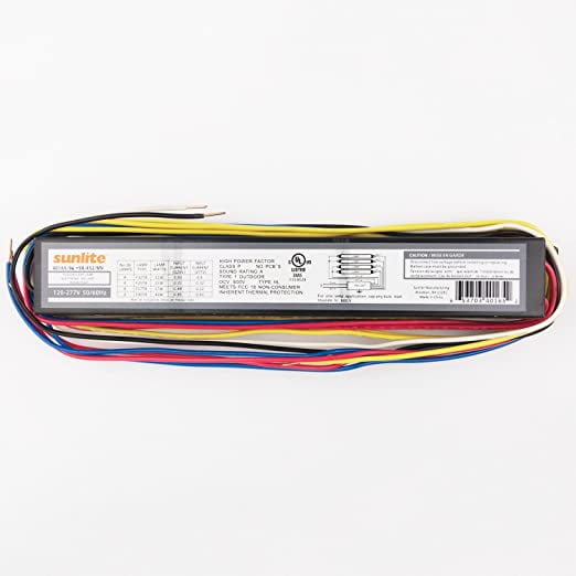 Sunlite SB432MV 3 to 4 Lamp Ready Multi Volt Electrical Ballast