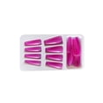 thumbnail image 1 of Consejo francés Presione en las uñas Ataúd Archivos de dedo falso Toe Stick brillante Tapa de la cubierta completa Terrela de belleza Decoraciones de bricolaje Tipo 20 1 Set Inevent CE011630-20, 1 of 6