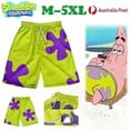 thumbnail image 1 of SpongeBob Shorts Patrick Star Board Swim Trunks Costume Beach Swimming Summer, 1 of 3