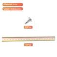 thumbnail image 3 of Unique Bargains DIN Rail Slotted Iron Mounting Guide 16 Inch x 1.4 Inch x 0.3 Inch Iridescent 4 Pcs, 3 of 4