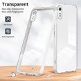 thumbnail image 2 of Funda para teléfono con marco de PC para iPhone XR, color blanco, 2 of 5