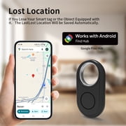 RSH Air Tracker Tag, Samsung & Android Compatible with Google Find Hub, Replaceable Battery Key Finder for Wallet, Keys & Luggage, 1 Pack