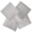 Silver, variant on Corrugated Metal Ceiling Tiles - Antique - 1 Tile (2'x2')