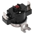 thumbnail image 2 of Lot de 2 interrupteurs de contrôle thermique manuels haute puissance en forme de U, 25 A, 250 V, pour thermostat, 2 of 4