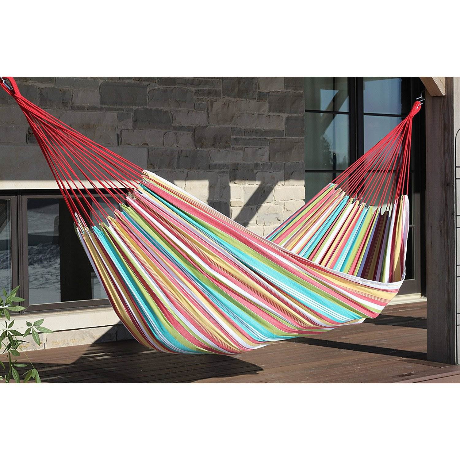 Vivere Brazilian Style Fringe 2-Person Hammock