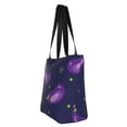 thumbnail image 4 of Haiem Eggplant Pattern Shoulder Bag - Durable and Spacious Tote Bag,Versatile Shopping Bag, 4 of 9