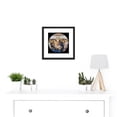 thumbnail image 2 of Sandro Botticelli Mary With The Child And Singing Angels 8X8 Inch Square Wooden Framed Wall Art Print Picture with Mount, 2 of 4
