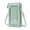 Green, variant on PU Phone Bag Crossbody Small Shoulder Purse Clear Touch Window Fit Most Smartphones, Card Slots & Zipper Pocket, Lightweight Casual Daypack for Work Shopping Travel