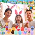 thumbnail image 5 of 24 Pack Prefilled Easter Eggs with Animal Pop Toys, Filled Easter Eggs for Egg Hunt, Easter Basket Stuffers for Kids,Easter Party Favors Prizes, Prefilled Easter Egg with Toys, 5 of 6