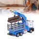 thumbnail image 4 of Modelo de tractor maderero, camión maderero de juguete a escala 1:32 para niños de 6 años, color azul, 4 of 8