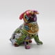 thumbnail image 3 of Bulldog Francés Animal resina estatua casa figurita escultura escritorio 19x12.5x18.5CM A, 3 of 8