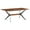Dark brown, variant on vidaXL Dining Table Kitchen Table Dining Room Dinner Table Solid Mango Wood
