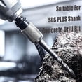 thumbnail image 3 of APPLAYERR Square Shank Hammer Drill Adapter Quick Tool Free Bit Change System For Construction Building Site Drilling Work, 3 of 7