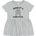 thumbnail image 3 of Inktastic Basset Hound Dog Girls Baby Dress, 3 of 5