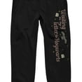 thumbnail image 2 of Unisex Harry Potter Waiting On My Letter Hogwarts Black Sweatpants-XL, 2 of 2