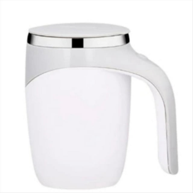de Café con Agitación Automática de 380 Ml, de Leche de Acero Inoxidable 304, Mezcladora Automática, Licuadora Eléctrica Portátil, de Agua.