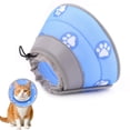 thumbnail image 1 of Collar isabelino suave en forma de cono de gato para recuperación quirúrgica, 1 of 7