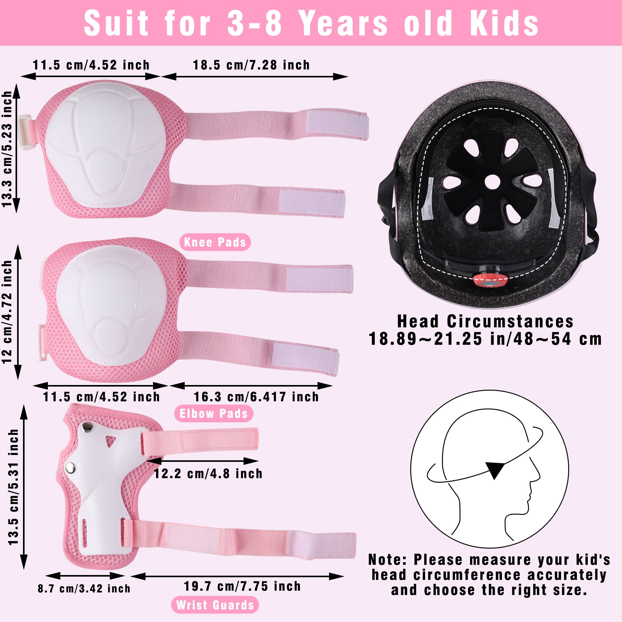 Color Gradient Toddler Helmet Kids Bike Helmet Adjustable from Toddler to Youth for Cycling Skating Scooter Skateboard