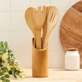 thumbnail image 3 of Bulk Buys OL512-4 Bamboo Utensil Set with Container - 4 Piece -Pack of 4, 3 of 6