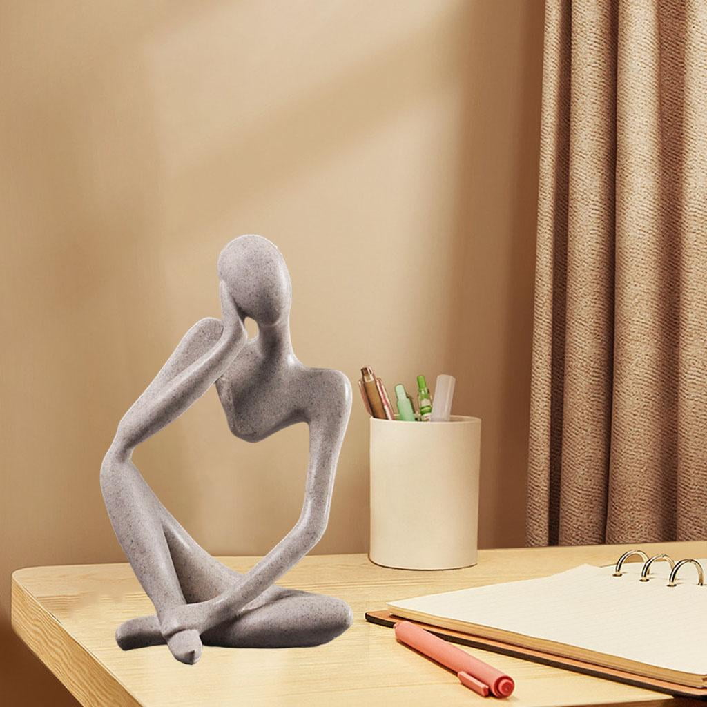 Amazon.com: SAINWORDS The Thinker Statue Figurine Thinking