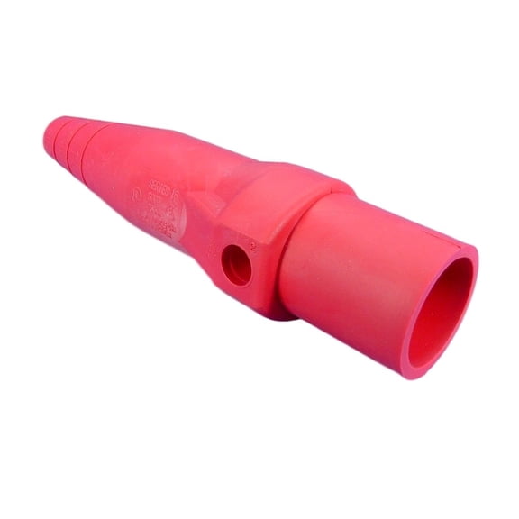 Leviton 16SDM-22R Red 16 Series Male Cam-Type Detachable Plug Insulator Sleeve