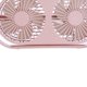 thumbnail image 2 of Injueey Ventilador de refrigeración USB de doble cabezal de 360°, circulador de aire de verano, aromaterapia, ventilador de coche para el hogar Electrónica rosado, 2 of 6