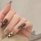 thumbnail image 5 of Heallor-esmalte de uñas postizas artificiales, 24 piezas, con pegamento, cobertura completa, herramientas de manicura, 5 of 5