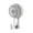 Gray, variant on Strong Vacuum Suction Cup Hooks - No Drilling Heavy Duty Wall Hangers,Reusable Adhesive Hooks for Bathroom Kitchen Storage,2.28x1.56x3.87 inch All Season Universal Wall Organizer (Green)