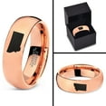 thumbnail image 4 of Tungsten Montana The Treasure State Band Ring 7mm Men Women Comfort Fit 18k Rose Gold Dome Polished, 4 of 4