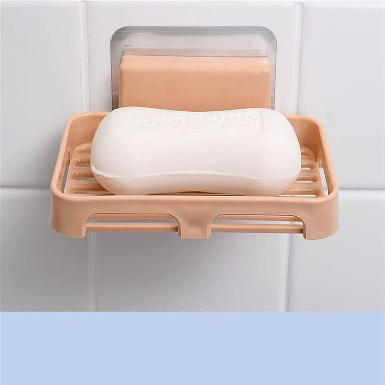 Waterproof Wall-mounted Soap Dish with Lid Home Shower Soap Holder Draining  Rack Storage Tray Container Bathroom Accessories