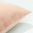 thumbnail image 2 of Organictune Velvet Long Body Pillowcase, Super Soft and Cozy Luxury Fuzzy Body Pillow Cover with Zipper Closure, Pink, 20" x 54", 2 Pack, 2 of 5