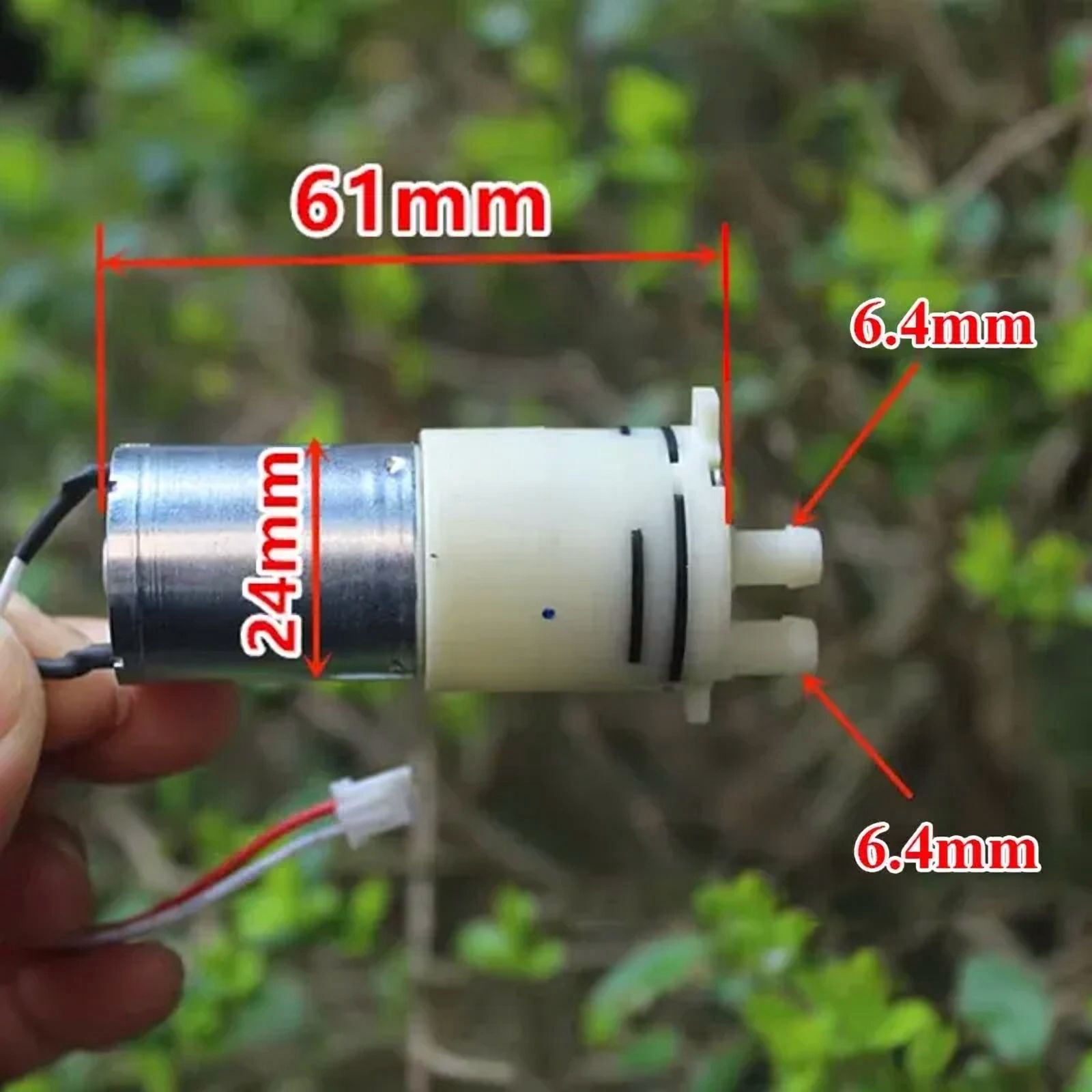 DSB413-B DC 6V 9V 12V Micro 370 Motor Water Pump Mini Self Priming Suction Water Pump Diaphragm Pump DIY Dispenser Tea Table