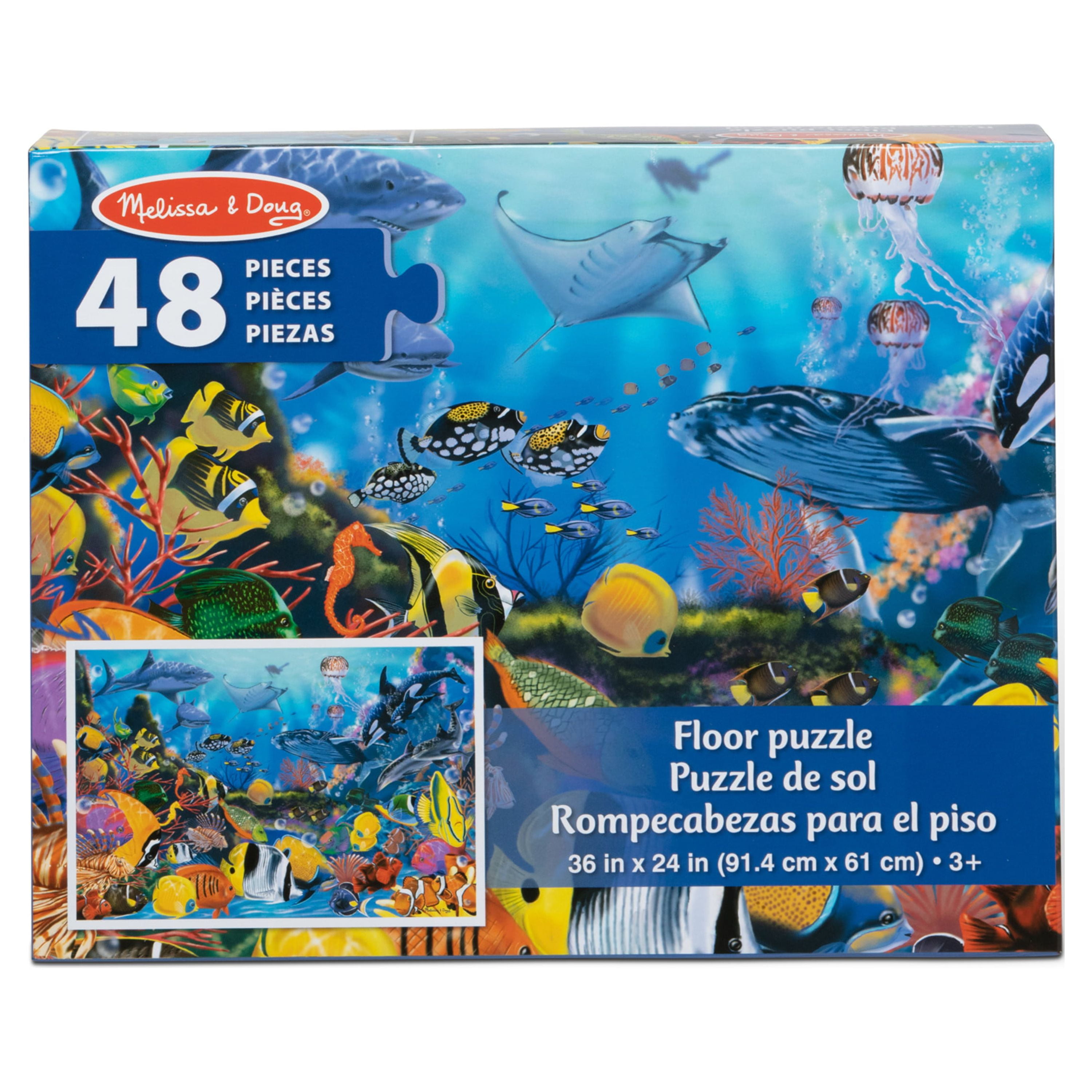 Melissa & Doug Jigsaw Puzzle for Indoor Playground