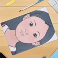 thumbnail image 1 of KONTONTY 4Pcs Face Painting Practice Board Reusable Portable Design with Vivid Makeup Templates, 1 of 8