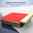 thumbnail image 6 of Allytechgroup Screen Protector Case for Samsung Galaxy Z Flip 6, Matte Slim Hinge Protection Anti-Scratch Full Body Shockproof Bumper Rugged Phone Case Cover for Galaxy Z Flip 6, Red, 6 of 9