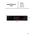 thumbnail image 5 of Repisa Flotante para TV, Mueble Minimalista para Pantalla, Centro de Entretenimiento Diseño Moderno., 5 of 5