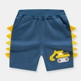 thumbnail image 2 of Otqutp Beach Short Pants for Kids Baby Boys Girls Jogger Shorts Summer Cotton Casual Cartoon Cars Embroider Short Active Sweatpants With Pockets, 2 of 7