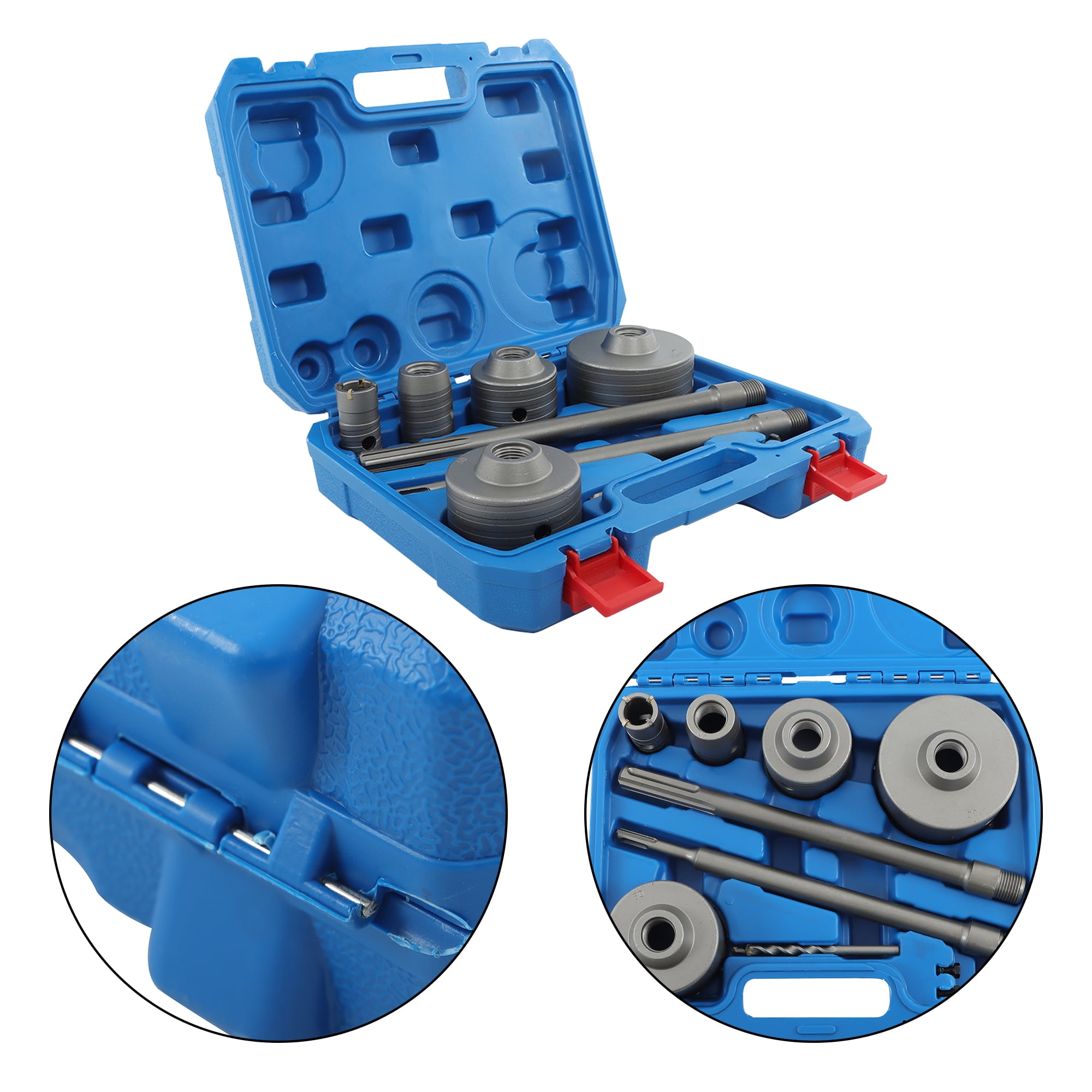 Handdo Professional Diamond Hole Saw Set 30-100mm SDS Shank Concrete Drill Bits