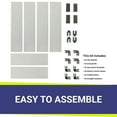 thumbnail image 2 of BBQGuys Signature Polished Glass Flame Guard For 48-Inch Rectangular Drop-In Fire Pit Pans - FG-AFPP-48, 2 of 4