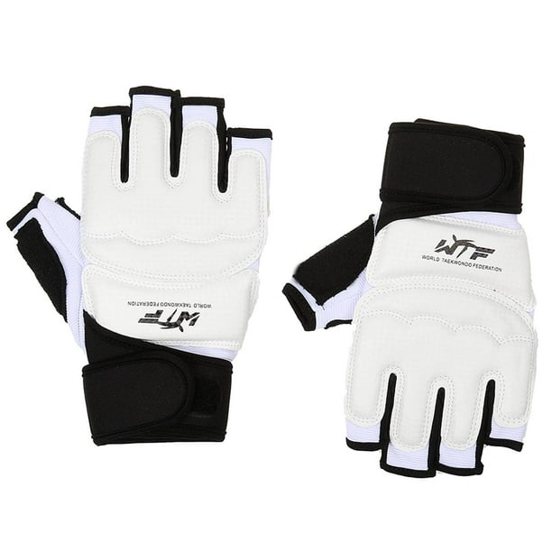 Guantes de Boxeo Macarena Guantes de Entrenamiento de Gimnasia Color blanco 17 cm