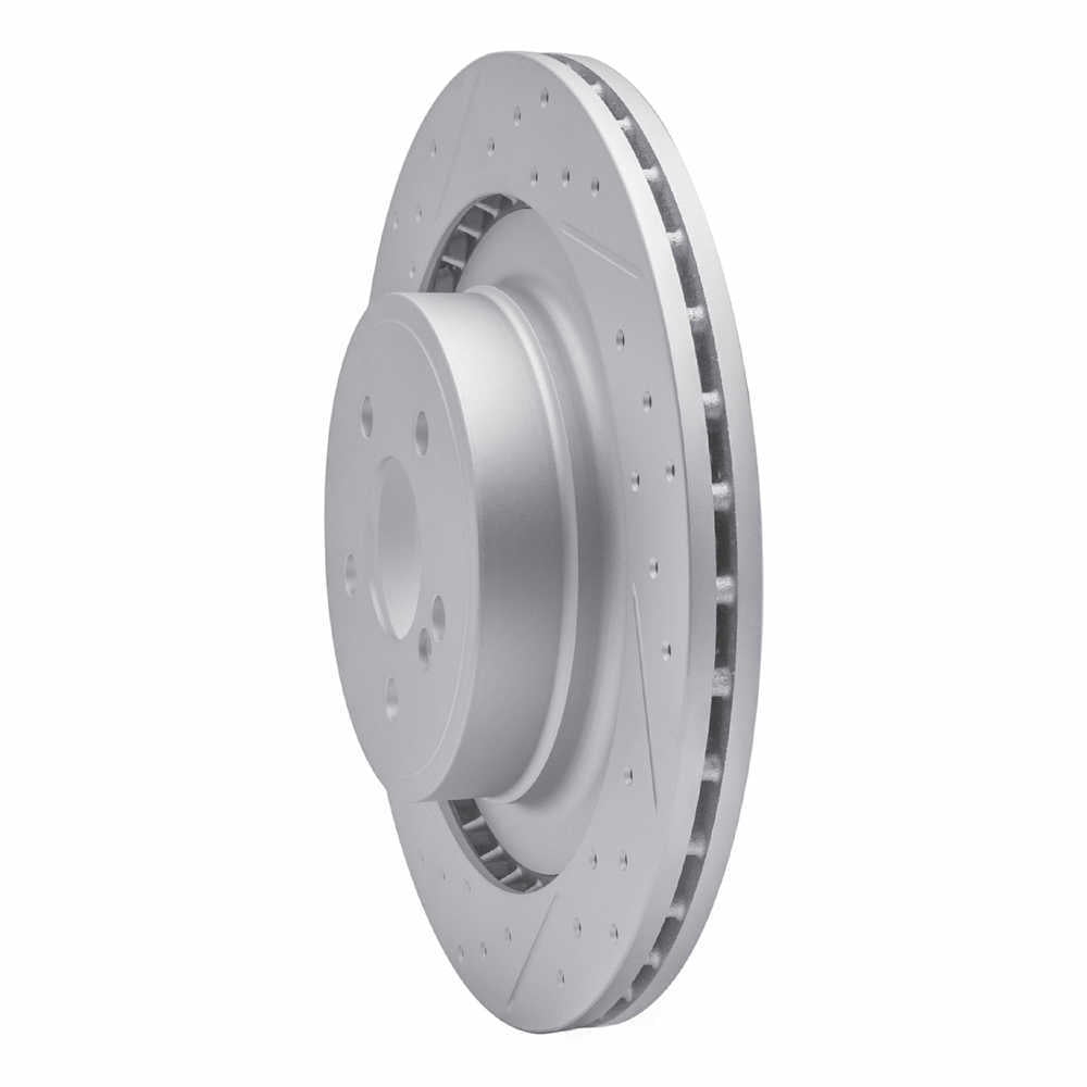 Dynamic Friction Company 830-63094L DFC Geoperformance Rotor - Drilled and Slotted