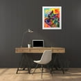 thumbnail image 3 of Dean Russo Collection 15x18 White Modern Wood Framed Museum Art Print Titled - Freddy the Schnauzer, 3 of 4