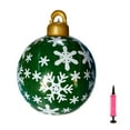 thumbnail image 1 of Christmas Balls  Tree Decorations Outdoor Atmosphere Props Inflatable Balls Toys Decor, 1 of 7