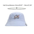thumbnail image 2 of Otqutp Children Hair Cover Children Hat Girls Boys Spring Summer Outdoor Shade Cartoon Sun-screen Hat Fisherman Hat for 5 to 10 Years, 2 of 3
