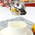 thumbnail image 2 of MYG Stainless Steel Lemon Lime Squeezer Juicer Home Kitchen Manual Hand Press Tool, 2 of 8
