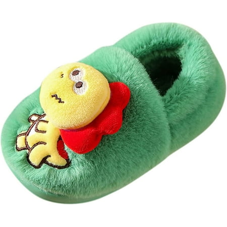 

Dinosaur Slippers for Kids Memory Foam Comfy House Shoes Girls Boys Bedroom Home Bunny Slippers Big Girls (Grey 34)
