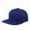 #01Royal Blue, variant on Men Flat Brim Adjustable Performance Hat Snapback Laser Perforated Baseball Cap White