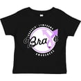 thumbnail image 3 of Inktastic Brave Hodgkins Lymphoma Awareness Violet Ribbon Boys or Girls Toddler T-Shirt, 3 of 5